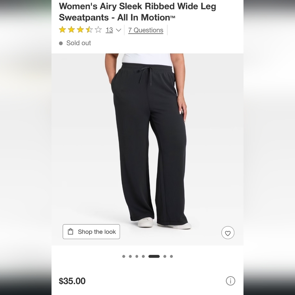 Women's Black Drawstring Pants